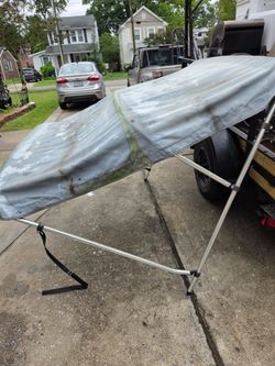 Boat canopy frame aluminum