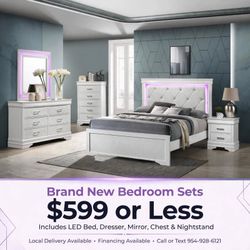 Affordable bedroom sets| finance available $39 down | swipe to see more options 👉