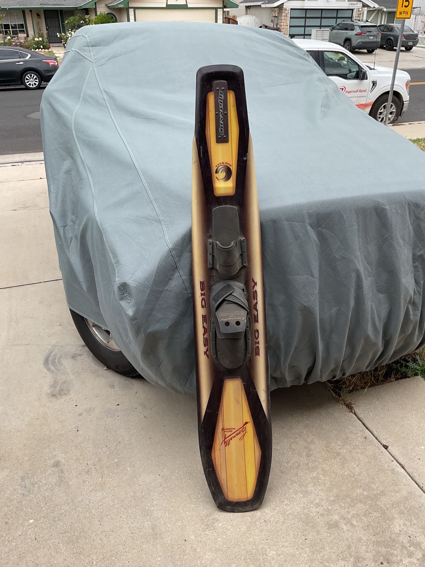 Large single water ski big easy
