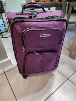 Luggage Purple