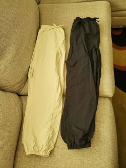 2 pc cargo pants girls size XL 14