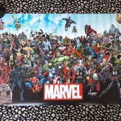 Disney Marvel Family Poster