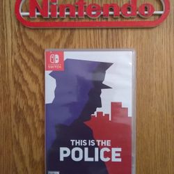 THIS IS THE POLICE EMPTY CASE NO GAME!