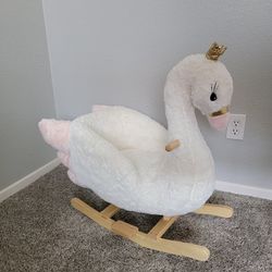 Rocking Swan Baby Toy