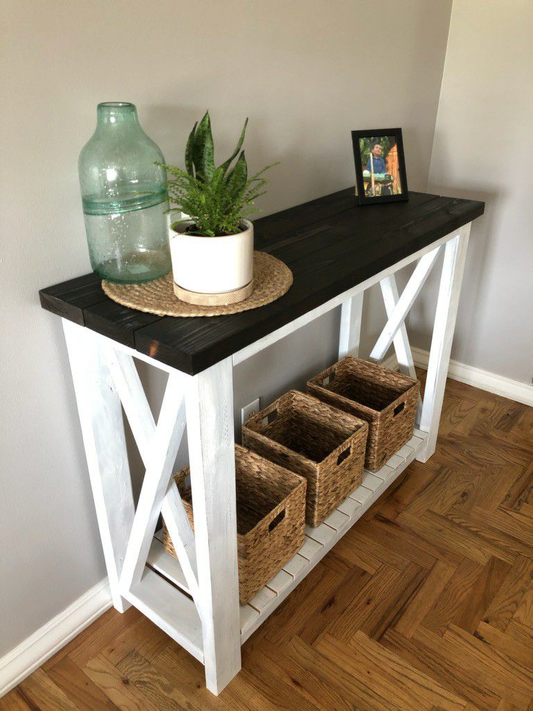 Handmade Console Entry Table