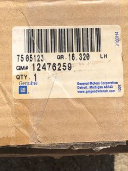 Gm rear right side passenger door hinge