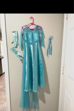 Elsa Disney Frozen Movie Costume Size 4T/5T