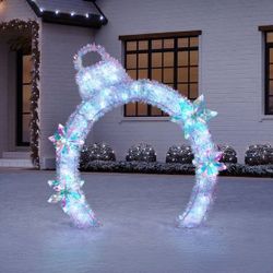 Member's Mark 48" Pre-Lit Iridescent Ornament Arch Décor  $79.99
