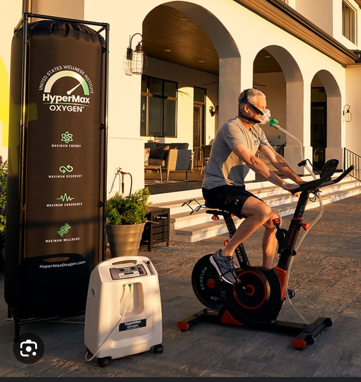 Da Vinci Hypermax Ewot Oxygen Training And Recovery System