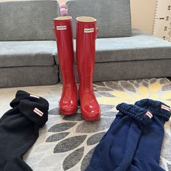 Hunter Rain Boots size 6