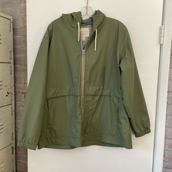 Men's Green Weatherproof Jacket Hoodie Size XL X-Large