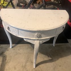 White Console Table $140 OBO