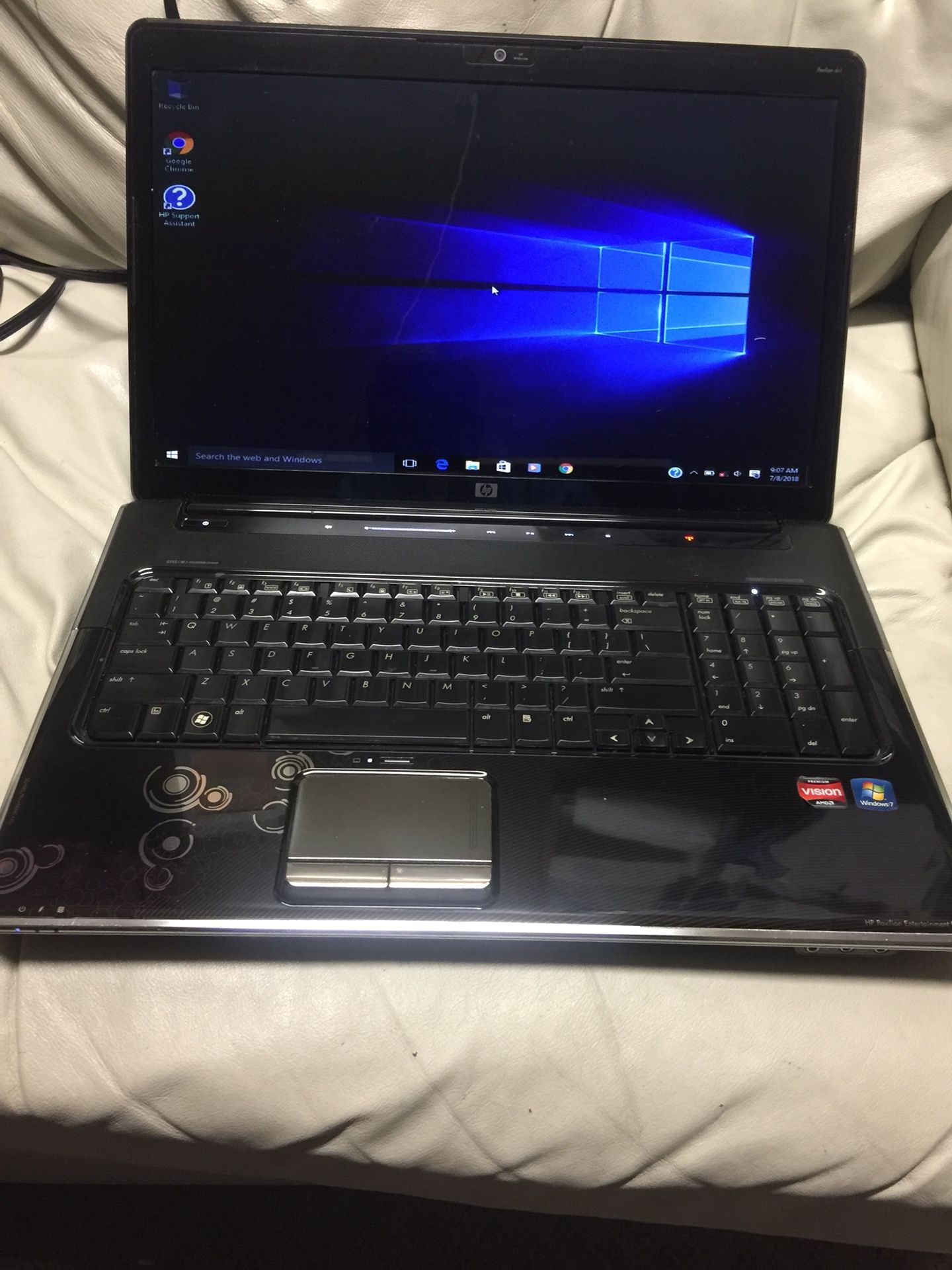 HP pavilion dv7-3162nr