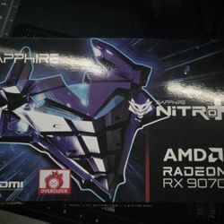 AMD 9070xt SAPPHIRE NITRO
