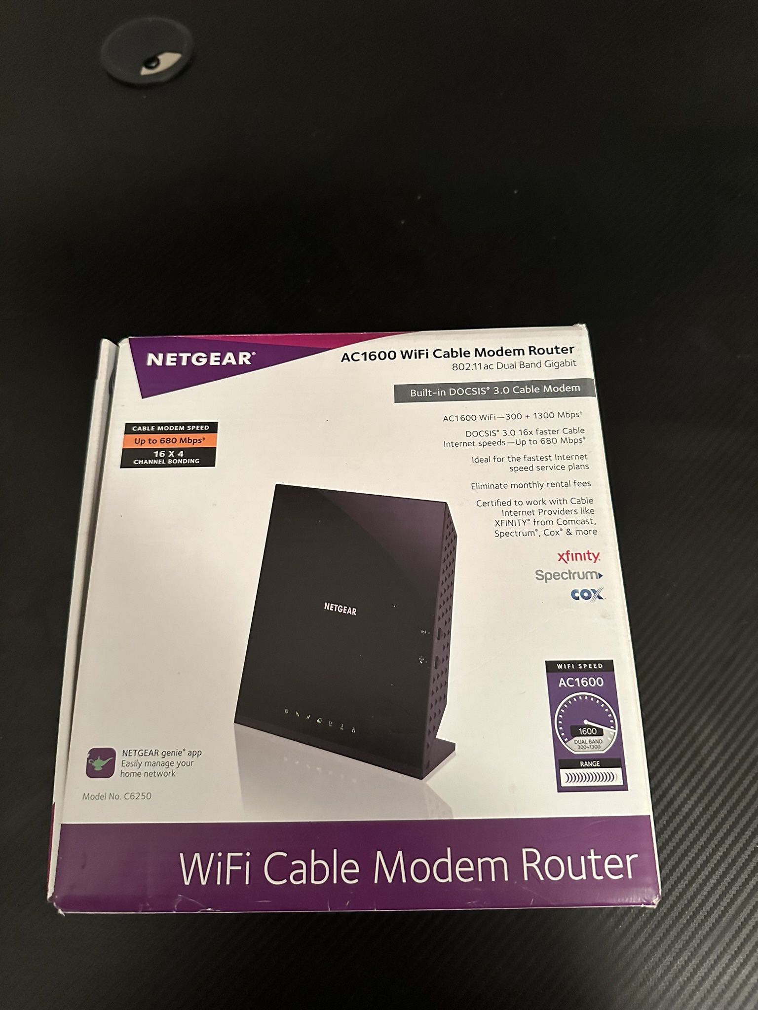 NETGEAR AC1600 Wi-fi Módem Router