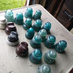 Vintage Glass Insulators