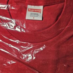 Red Supreme 30th Anniversary Shirt 