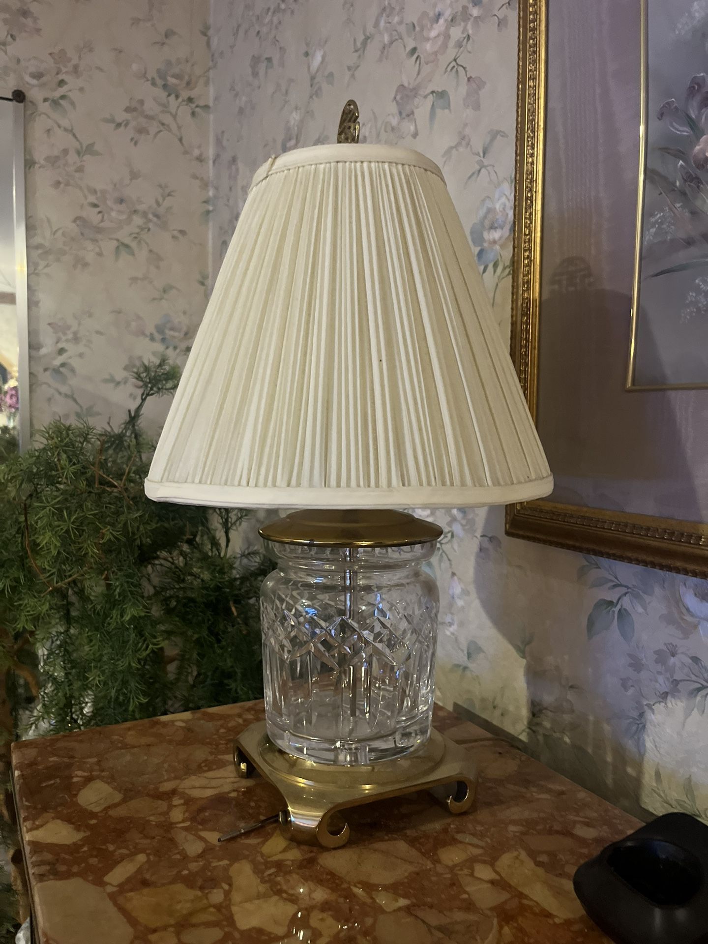 Vintage Glass Lamp
