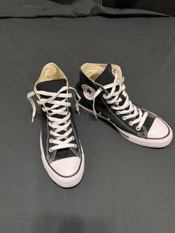 Black & White Converse Chuck Taylor High Tops