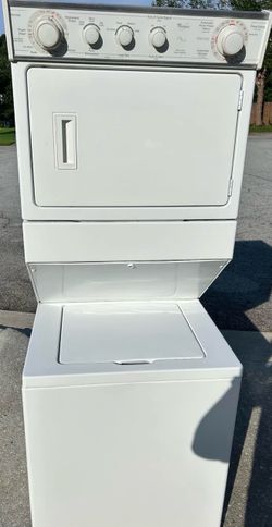 Full-size 27” stackable washer and dryer