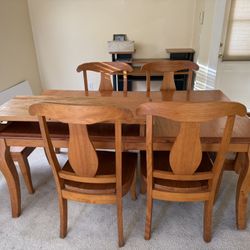 Oak Dining Room Set