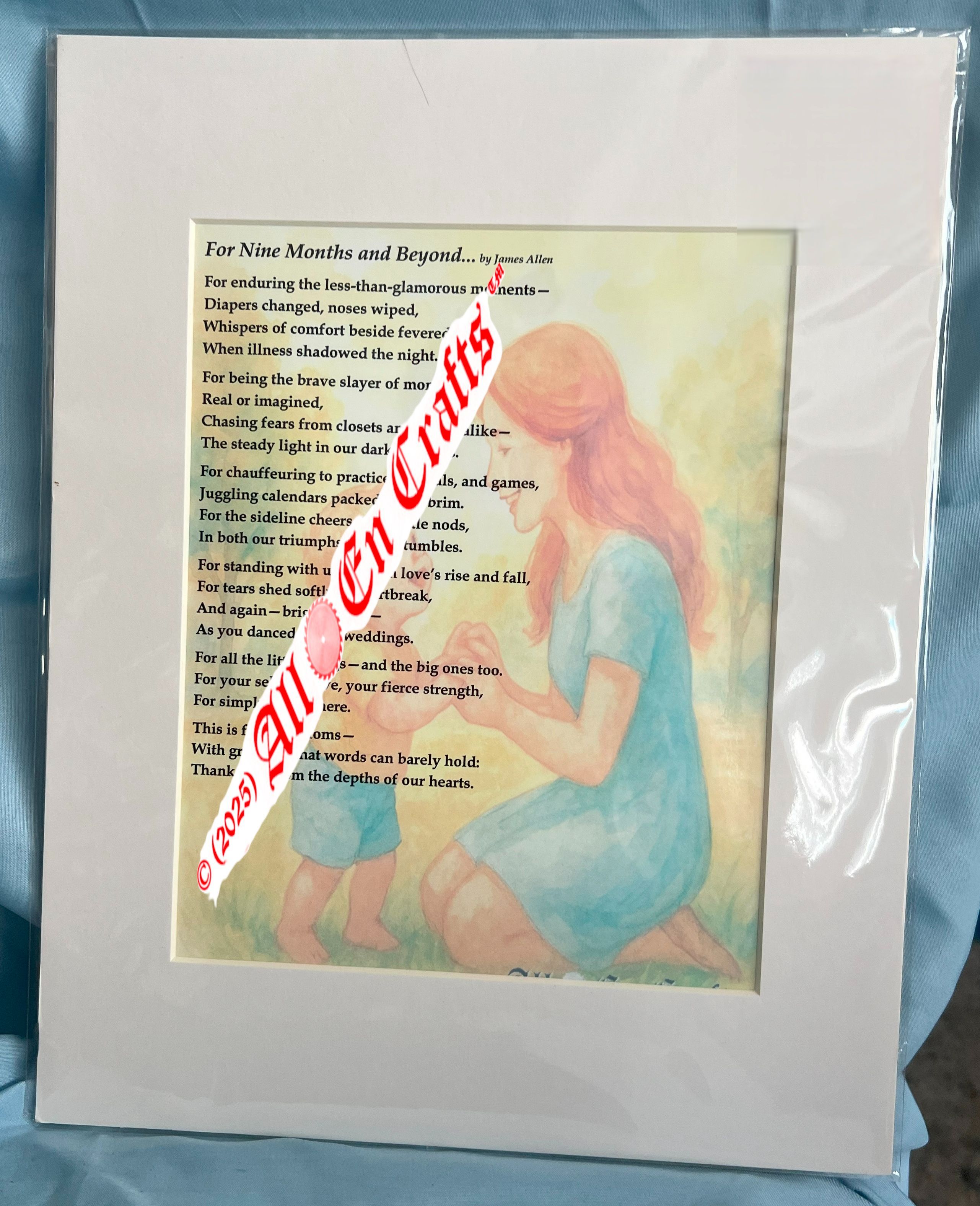 Sawdst Sage™ Original Work - For Nine Months and Beyond