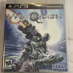 Vanquish For Sony PlayStation 3 PS3 Video Game 