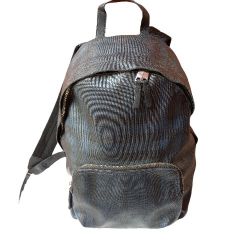 Burberry London Check Pvc Leather Trim Backpack
