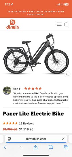 Pacer lite Derwin E-Bike