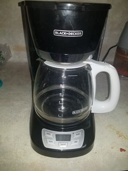 Black n decker coffee maker