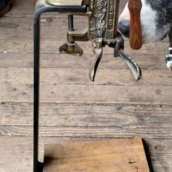 Antique Bottle Wine Opener With Stand