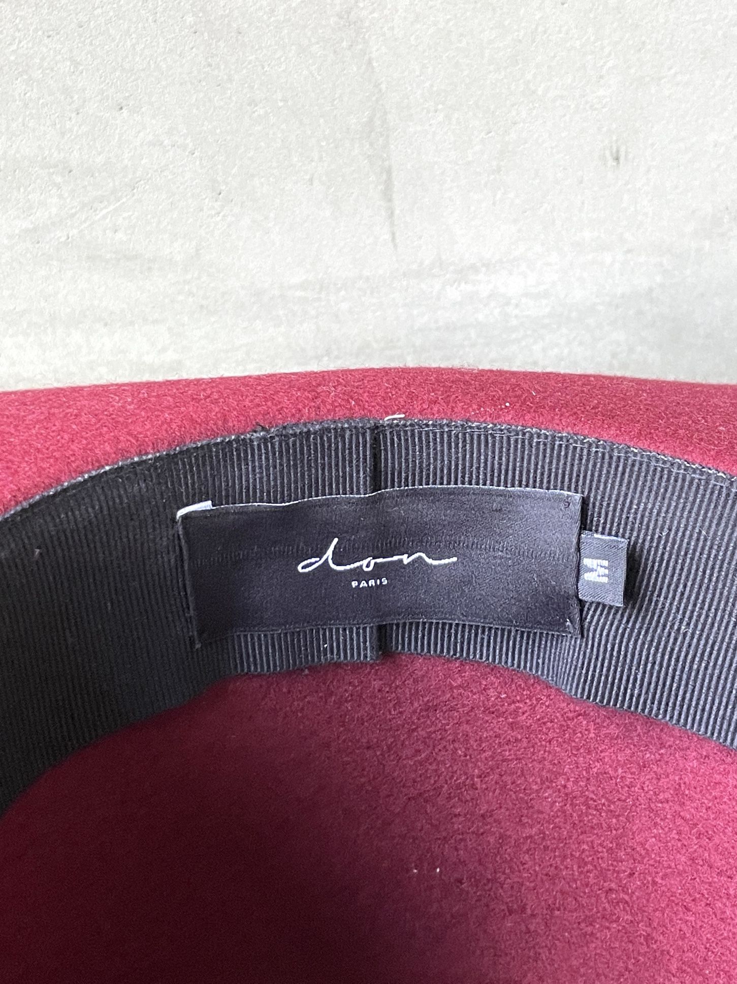Maroon 3 Silver Piercings Hat (by DON Paris, sz M)