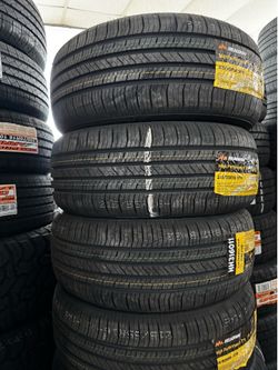 📲💯215/55/16 vendo set de llantas nuevas headway