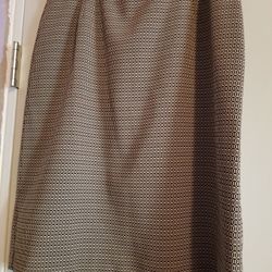Skirt With Liner. Size 10p