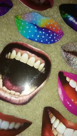 Set DD 20 mouth lips 💋 sticker