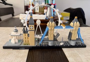 LEGO Architecture 21034 London Built Set Big Ben London Bridge 2017
