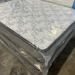 New Cal King/King Pillow Top Mattresses  (Two Sided) & Box Spring Delivery Available 