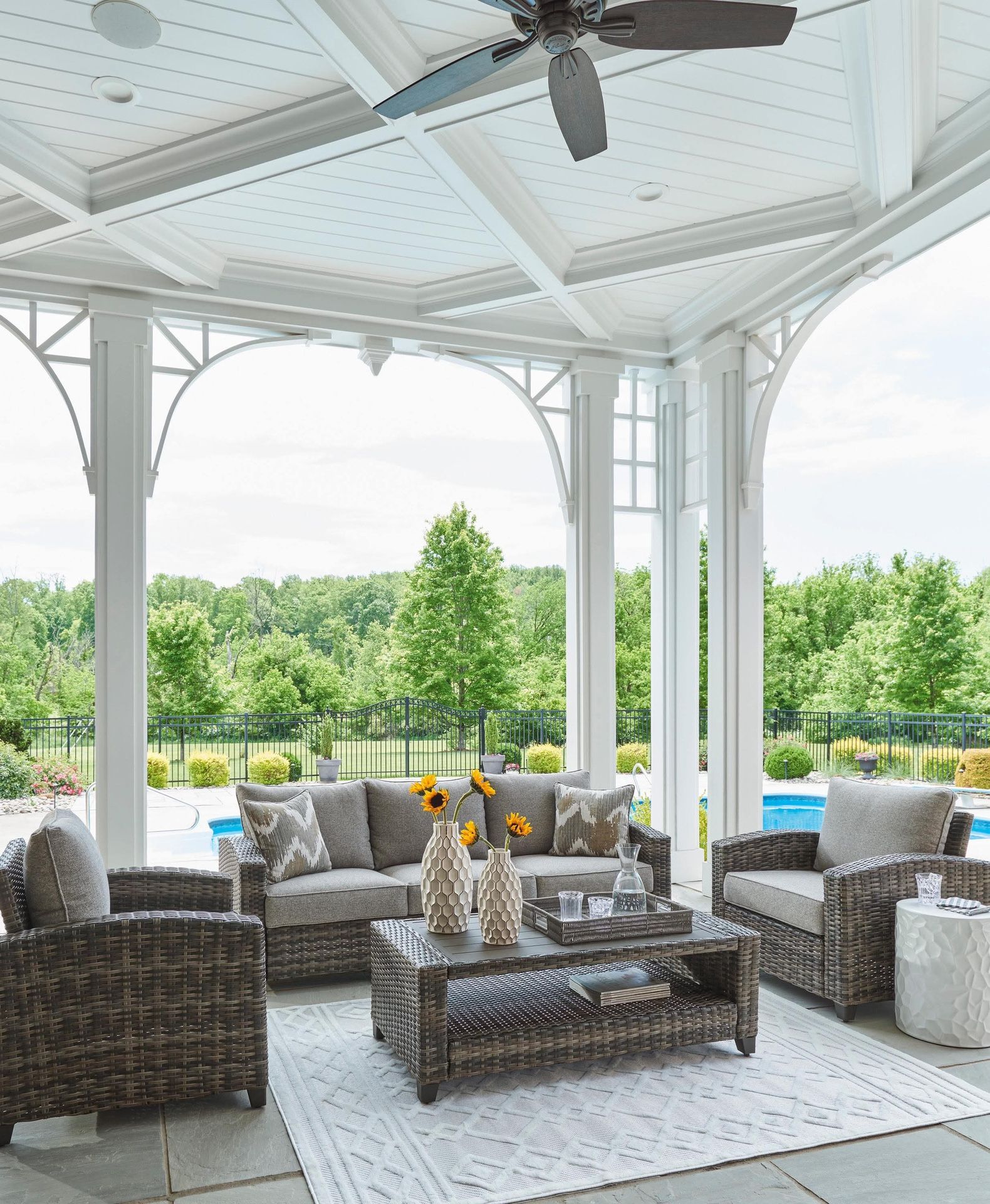 Brand New Ashley Patio Set - Delivery Available