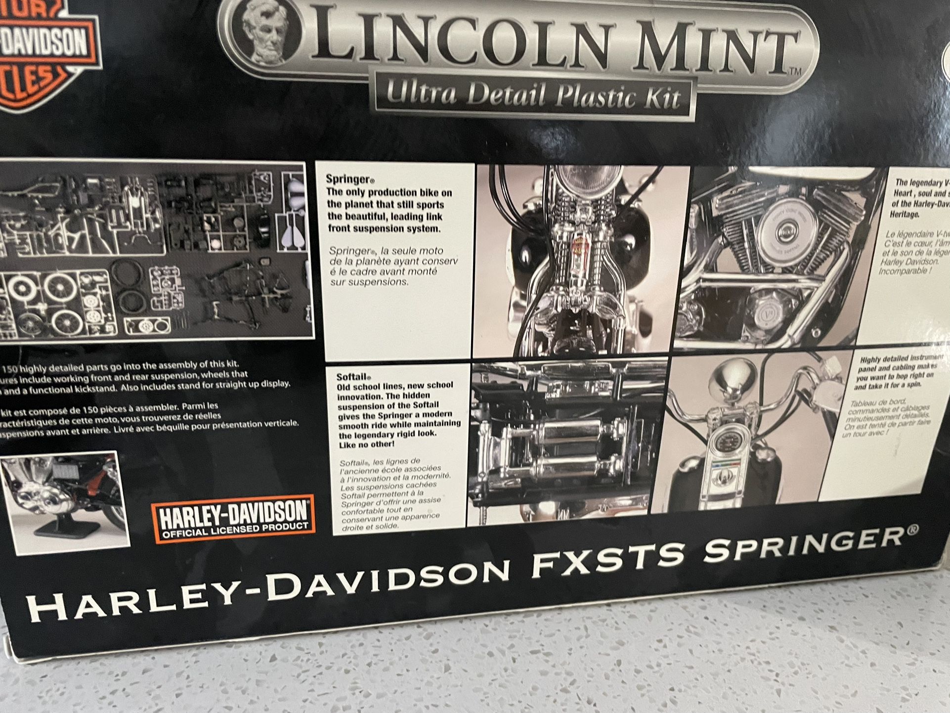 Harley Davidson Plastic Kit