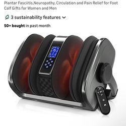 TISSACARE foot and calf massager w/ compression & heat