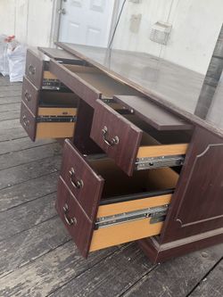 FREE Huge wood desk!