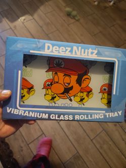 Glass tray