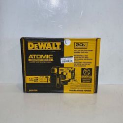 ATOMIC 20V MAX Cordless Brushless Ultra-Compact 5/8 in. SDS Plus Hammer Drill (Tool Only)…..DCH172B