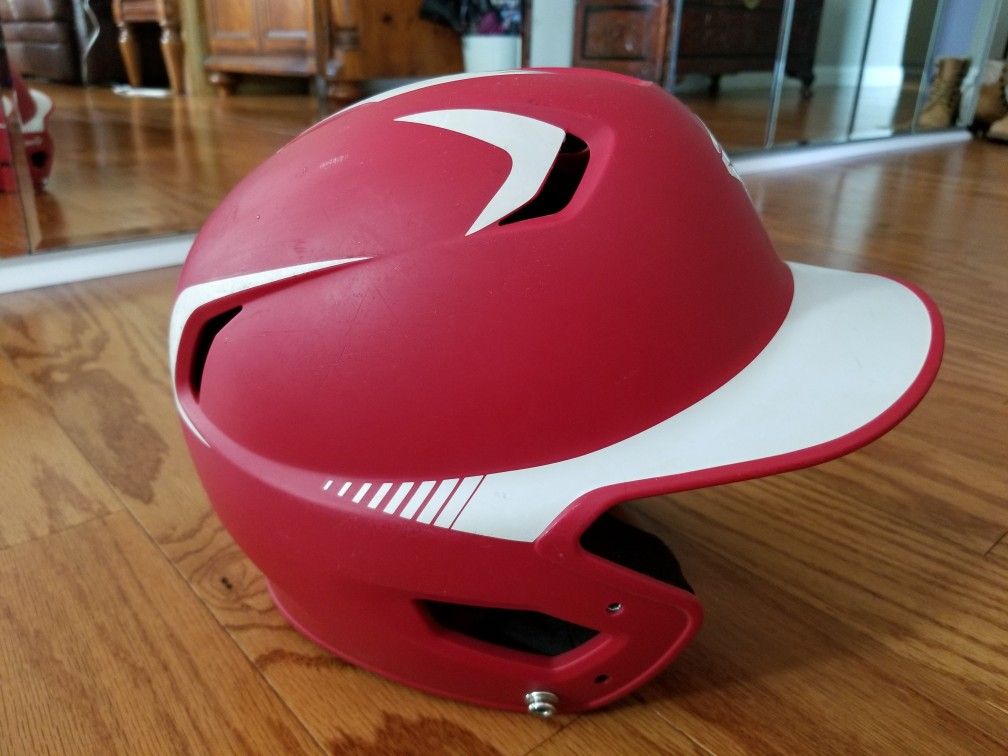 Easton Matte Red Z5 Youth Batting Helmet Grip 2T1 RDWH SKU 7 1/8