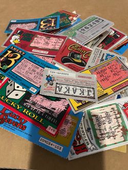 Arizona used scratcher tickets from the early beginning