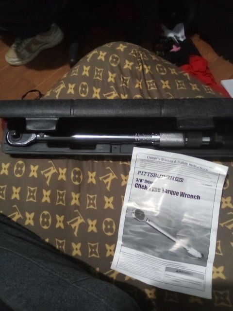 Click-Type Torque Wrench 3/8"