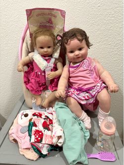 Toddler, girl, doll brand new blanket, set with pillow and 🧸