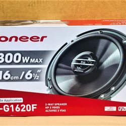 Pioneer Car Speakers Set G Series 6.5" 2-Way Coaxial Speaker System 300 Watts TS-G1620F 🚨 Payment Options Available 🚨 No Credit Needed 🚨 