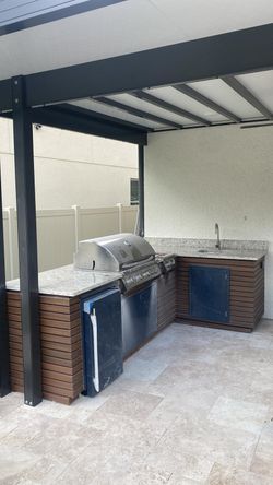 Countertops Grill Granite Y Quartz