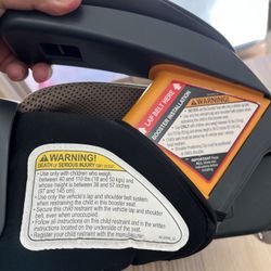 Chicco GoFit Backless Booster Car Seat